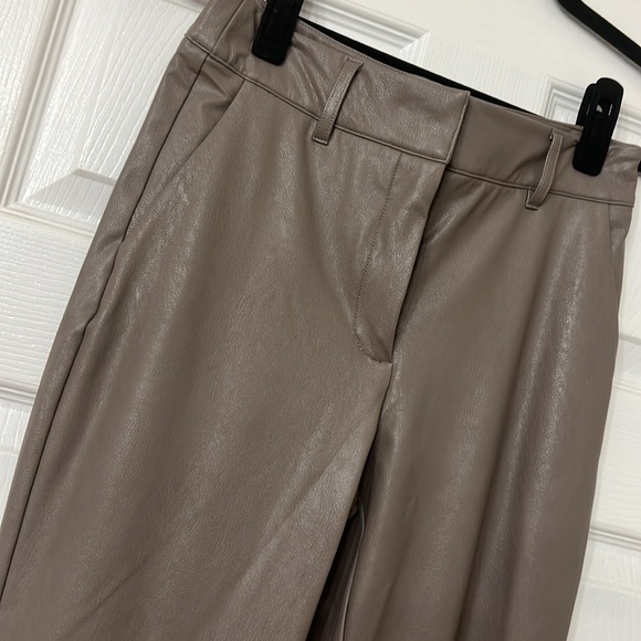 Commando Cropped Faux Stretch Leather Straight Leg Pants Various sizes - Picture 4 of 8